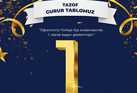 TAZOF Türkiye Başarımız